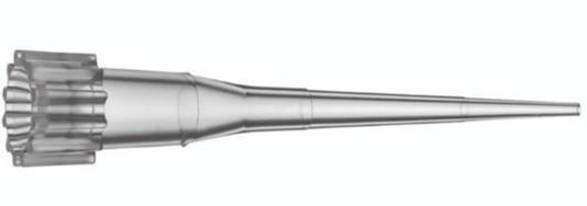 Natural long microtip 10µl, thin tip, autoclavable, pack of 1000