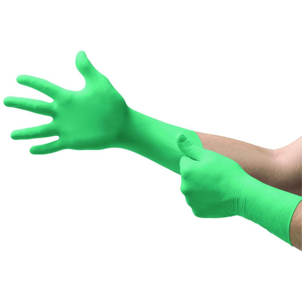 Ansell DermaShield Size 6 Neoprene Gloves, Non-Sterile, 310 mm, Green, Pair, Pack of 200

