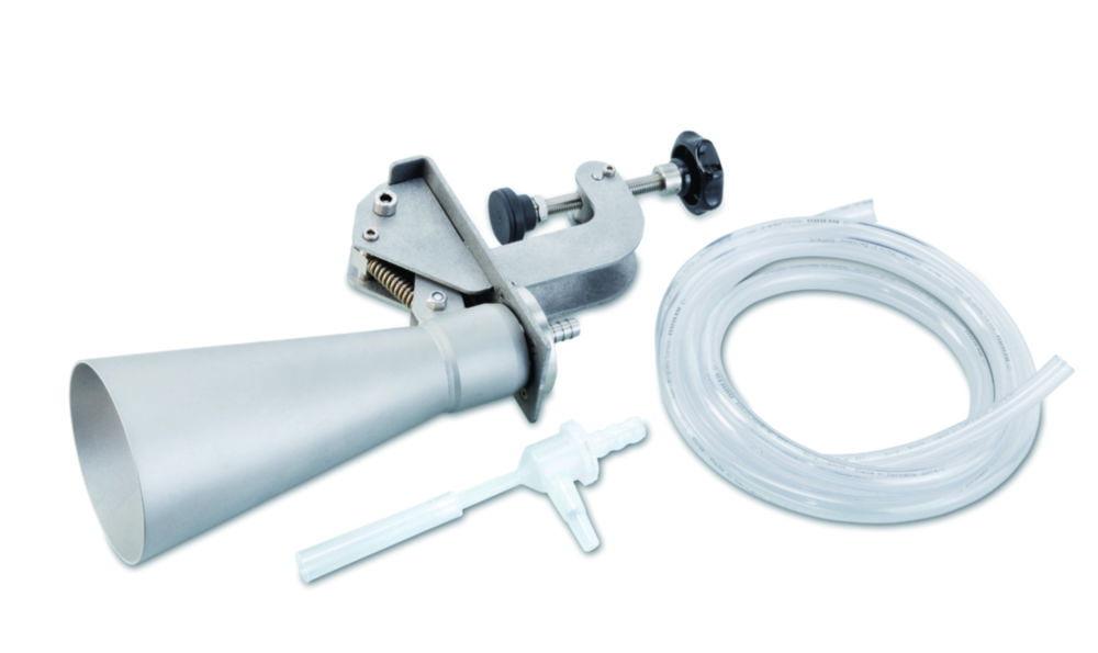 Gerber Filtration Funnels 500ml Stainless Steel Sieve Area Ø28mm with Pump Sealing Rings Tube 2m

