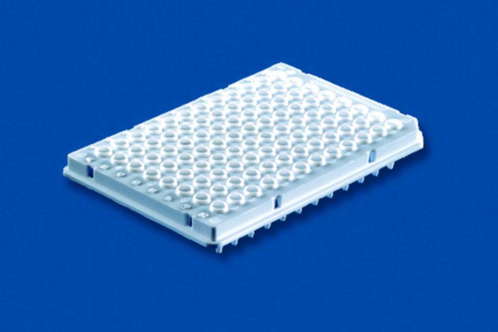 BRAND 96-Well PCR Plates, PP, White, qPCR, Pack of 50, Normal Capacity 200 µl