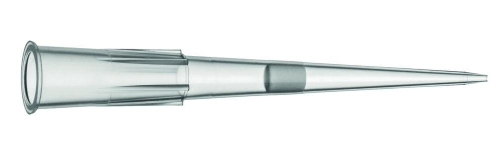 SOCOREX Qualitix Natural Universal Tips 1000 µl Sterile, Thin Tip, With Filter Pack of 6x96