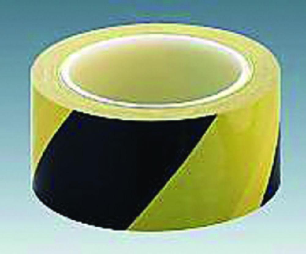 As One ASPURE Line Tape 50 mm x 33m, Black/Yellow, Pack of 5 Rolls

