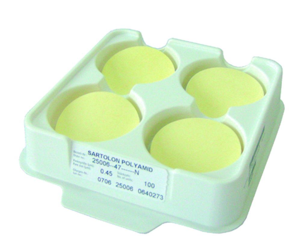 Sartorius Sartolon Membrane Filters, 50 mm, 0.2 µm, Polyamide, Pack of 100
