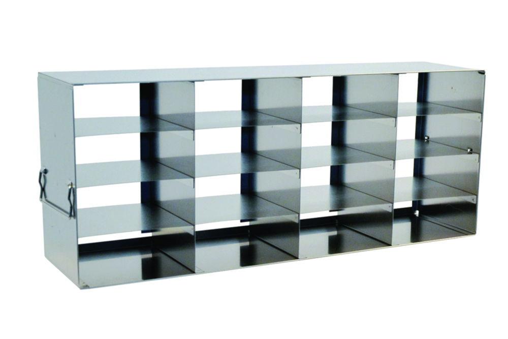 Crystal Technology Rack, 4x4 Boxes 78 mm, 556 x 140 x 326 mm, for Upright Freezers