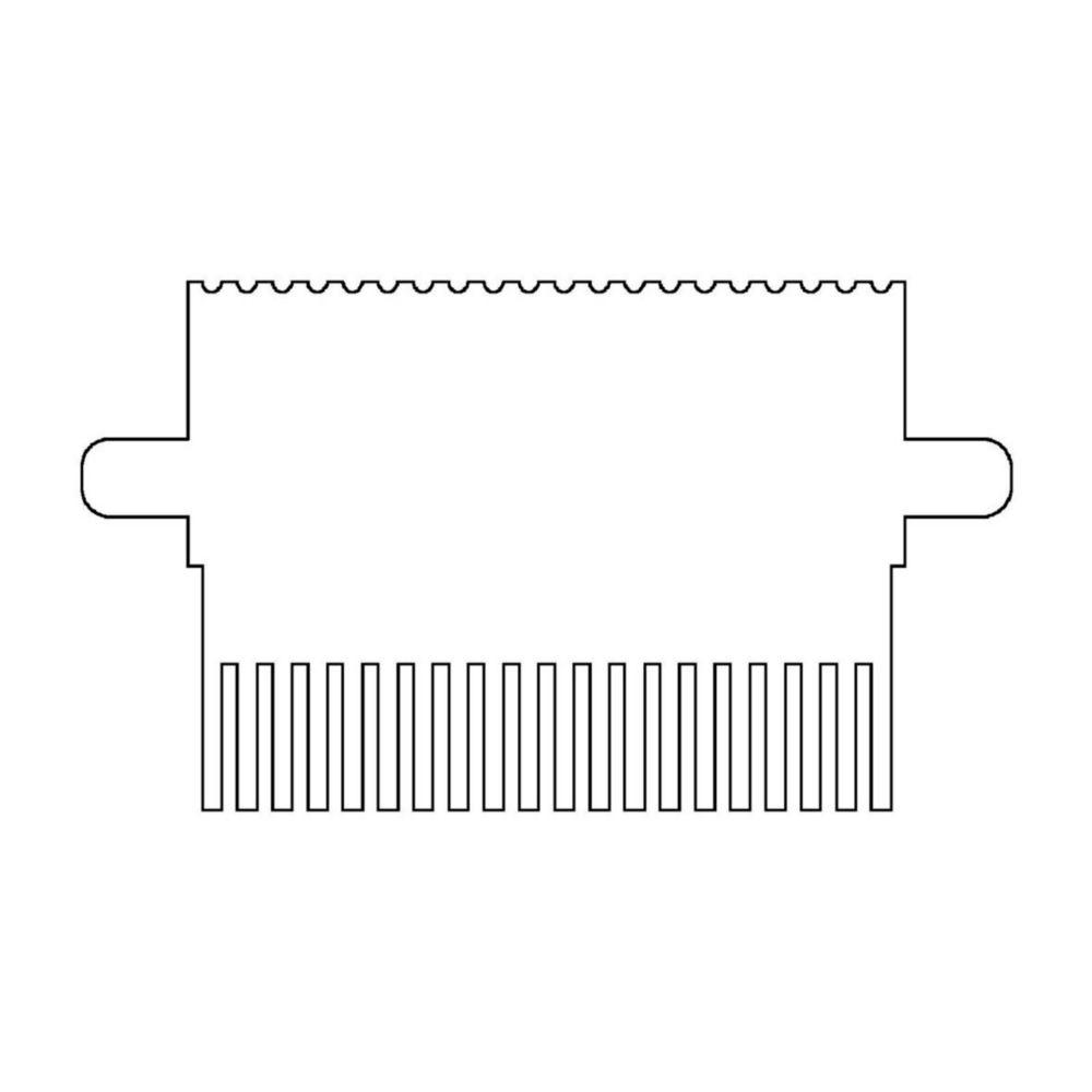 Thistle Scientific Comb with 20 Samples, 1 mm Thick, Sample Volume 20µl