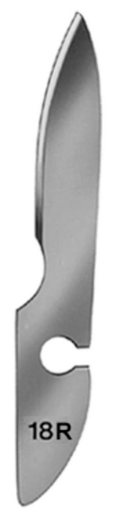 C. Bruno Bayha Scalpel Blades Type 18R Non-Sterile Round Tip (Pack of 12)