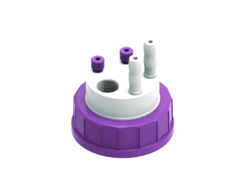 KEFO Waste SafetyCap (S55/DIN51) with 4x Standard ports