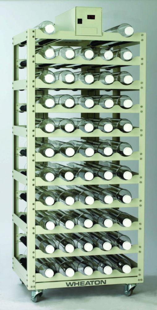 DWK Wheaton Standard Roller Machine, Production System, Top Drive, 11 Fixed Decks, 8 Positions per Deck, with Option, with Cable for Europe

