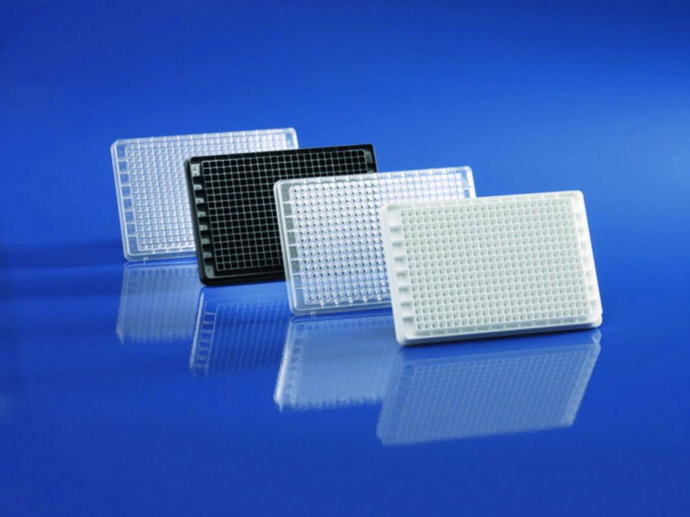 BRAND Microplates PureGrade S 384-Well PS Transparent Standard F-Bottom Sterile With Lid (Pack of 50)

