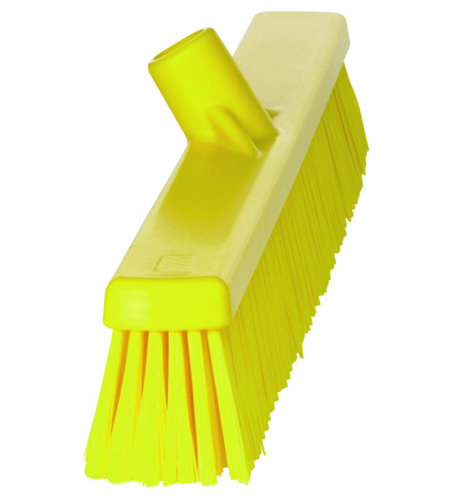 Vikan Broom, 610 mm, Soft/Hard, Yellow

