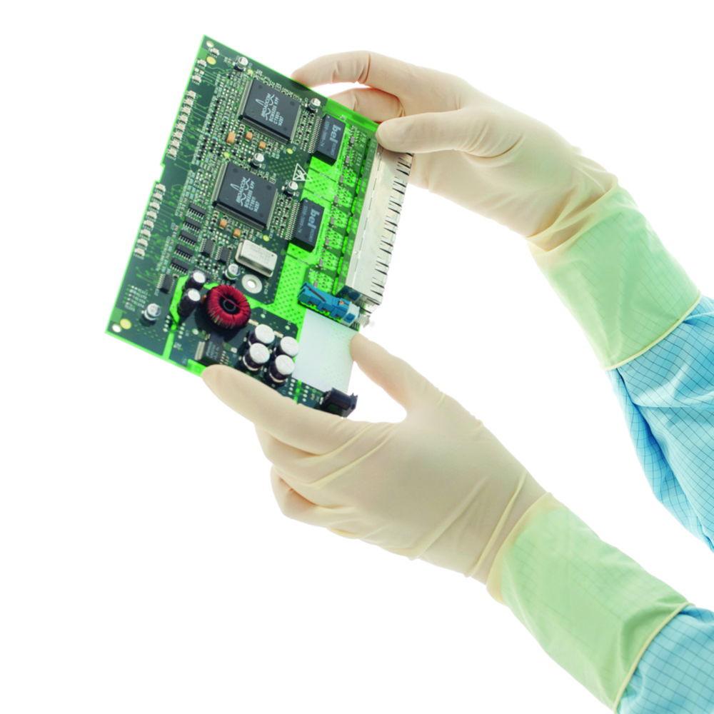 BioClean Cleanroom Gloves LEGACY size XS (5.5-6) Latex, 300 mm, pack of 10x100