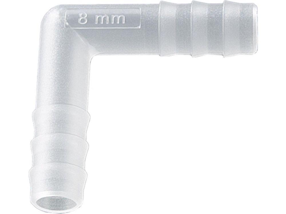 Bürkle Angle Connector 7-9 mm, PVDF Cylindrical Beaks, Pack of 10