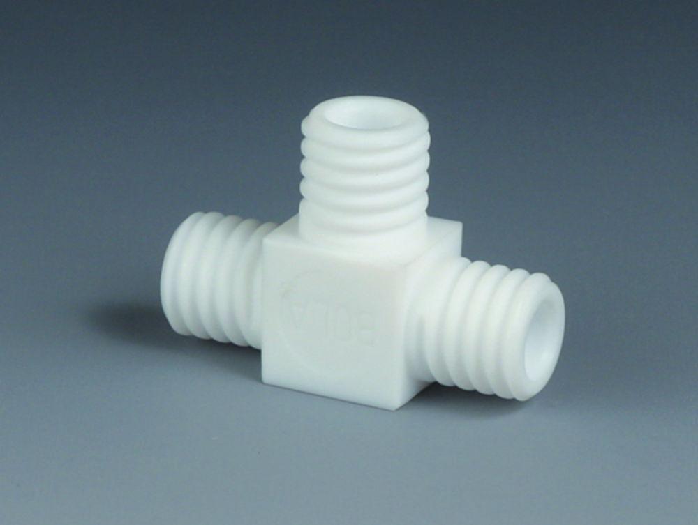 Bohlender GL Fittings, T-form, GL 25 PTFE, 14.5 mm