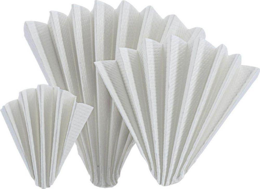 Macherey-Nagel Filter Papers Folded MN 614, 1/4, 110 mm, Pack of 100

