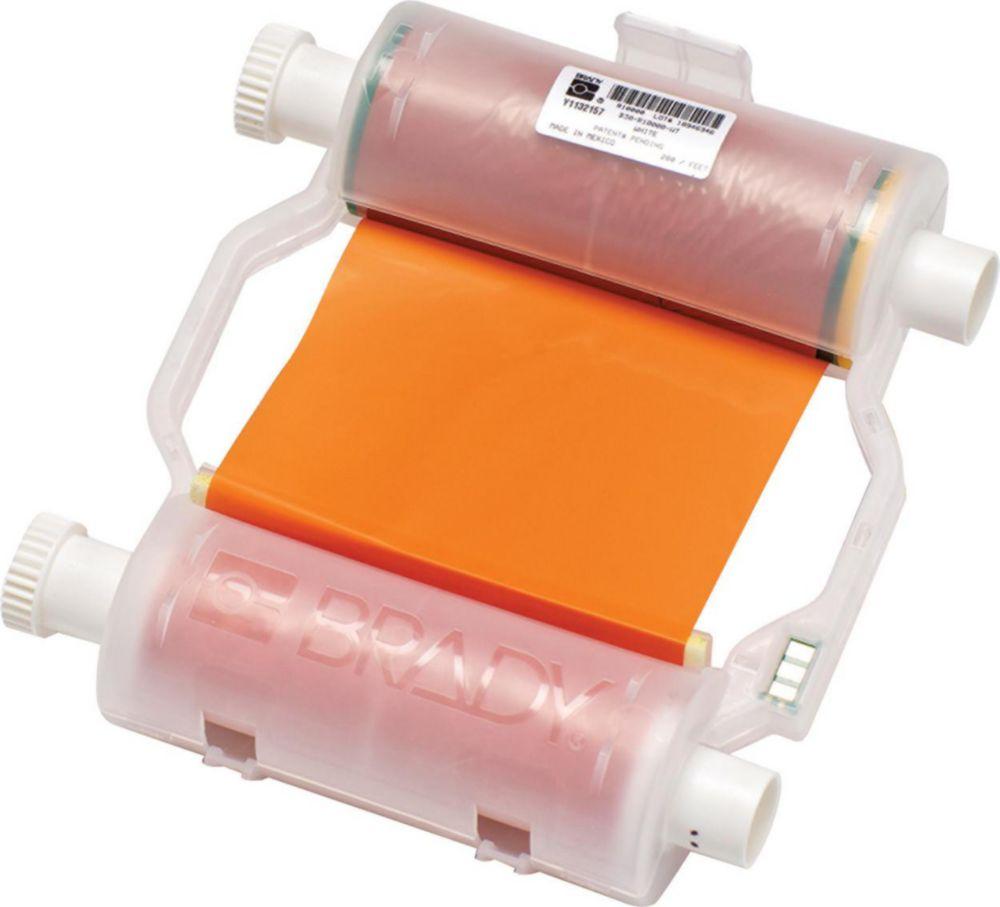 Brady High Performance Ribbon in Orange for BBP3x Printers