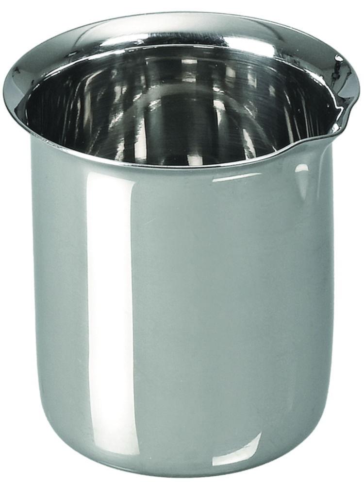 Laboratory beaker 100ml stainless steel, AISI 304