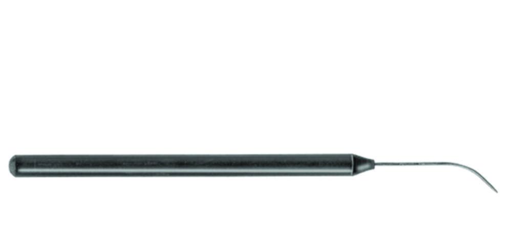 Karl Hammacher Dissecting Needle with Plastic Handle – Pointed & Curved, 140 mm

