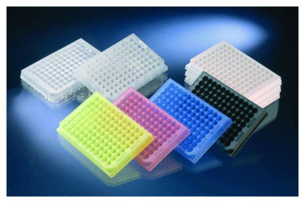 Thermo Nunc V96 Microwell Plates Natural PP with V-Shaped PP Bottom, Without Lid, Not Treated, Sterile, VE120