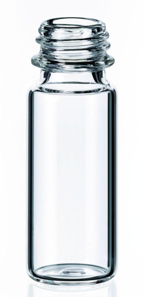 LLG Screw-neck Vial SureStop 1.5 ml, Clear 32x11.6 mm, First Hydrolytic Class, Wide Opening, with Over-Rev Protection, Pack of 100