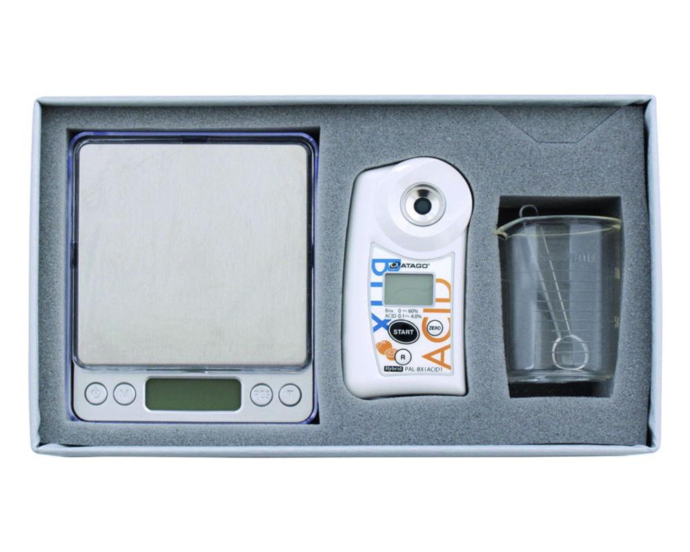 ATAGO Digital Brix Acidity Refractometer (Yoghurt) Master Kit PAL-BX/ACID9
