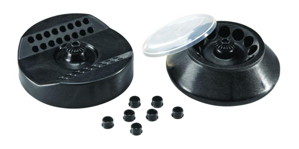 Heathrow Scientific Rotor for Gusto High-Speed Mini Centrifuge, 4 x 8-Strip 0.2 mL Tubes with Knob