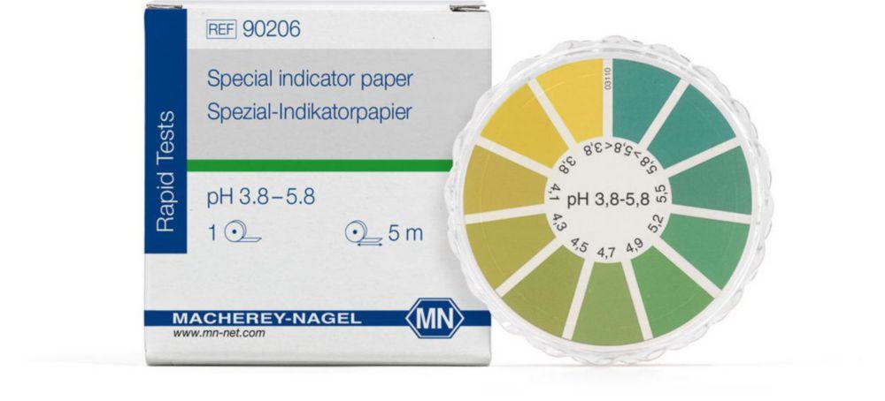 Macherey-Nagel Universal Indicator Papers pH 3.8-5.8, Roll of 5 m

