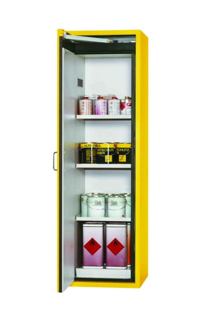 Asecos Safety Cabinet S-PHOENIX Vol.2-90 FDAC 1200 x 615 x 1968 mm (WxDxH), 3 Shelves, 1 Bottom Collecting Sump