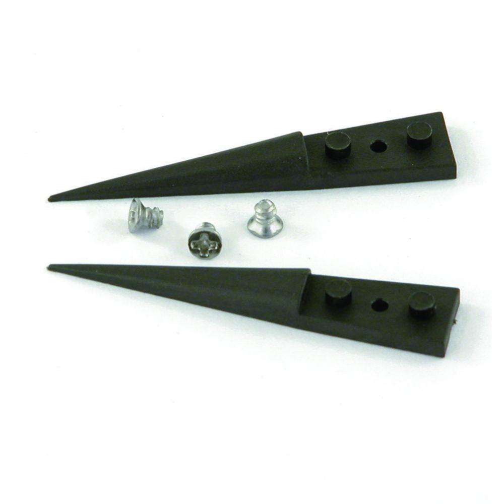 Ideal-tek Replacement Kit Cons. of: 2 Carbon Fiber Tips, Curved, Very Fine, ESD Safe, 3 Screws