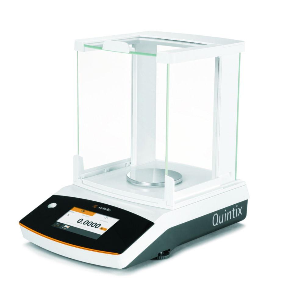 Analytical balance Quintix® 60/120g / 0,01/0,1mg, weighing plate Ø 80mm, 218 × 376 × 316 mm