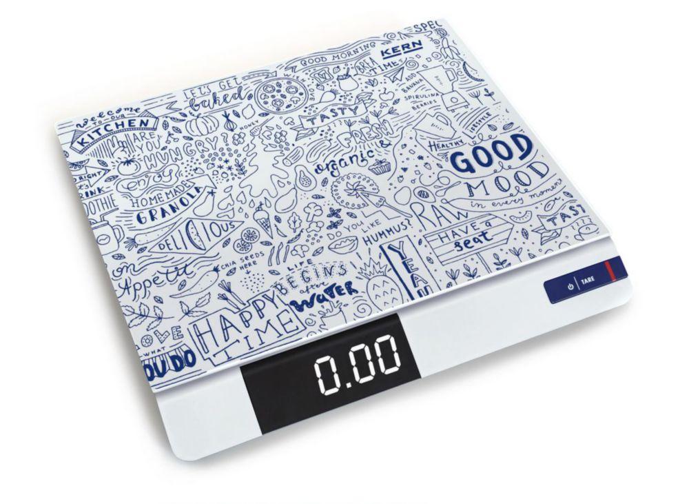 Kern Design Kitchen Scales FGE, Weighing Capacity 15 kg, Readability 1 g, Pack of 5