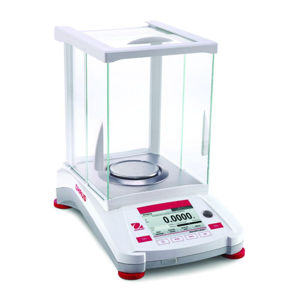 Analytical balance Adventurer® AX324M 320 g / 0.1 mg, internal calibration weighing plate dia. 90mm, calibrated
