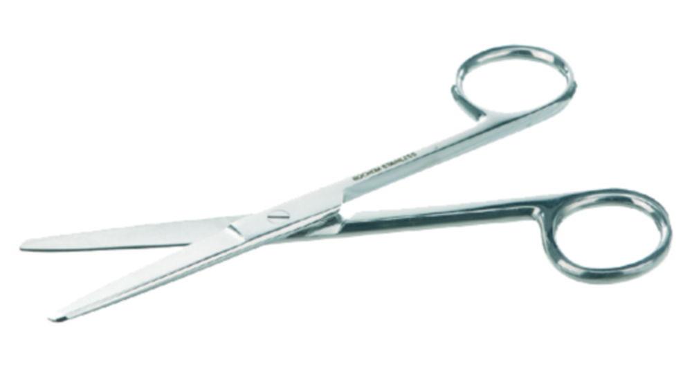 BOCHEM Scissors Stainless Steel Straight Blunt/Blunt, Length 130 mm