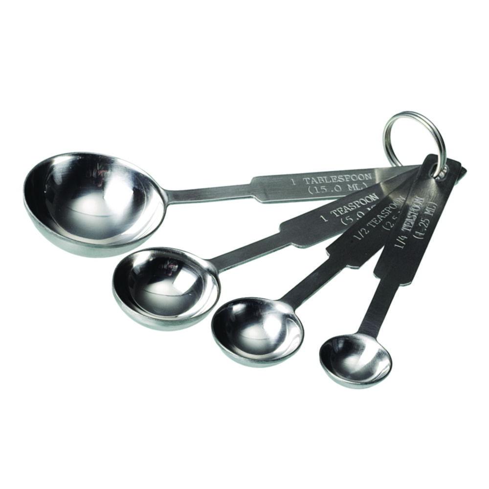 Bürkle Measuring Spoon Stainless Steel Set 4pcs