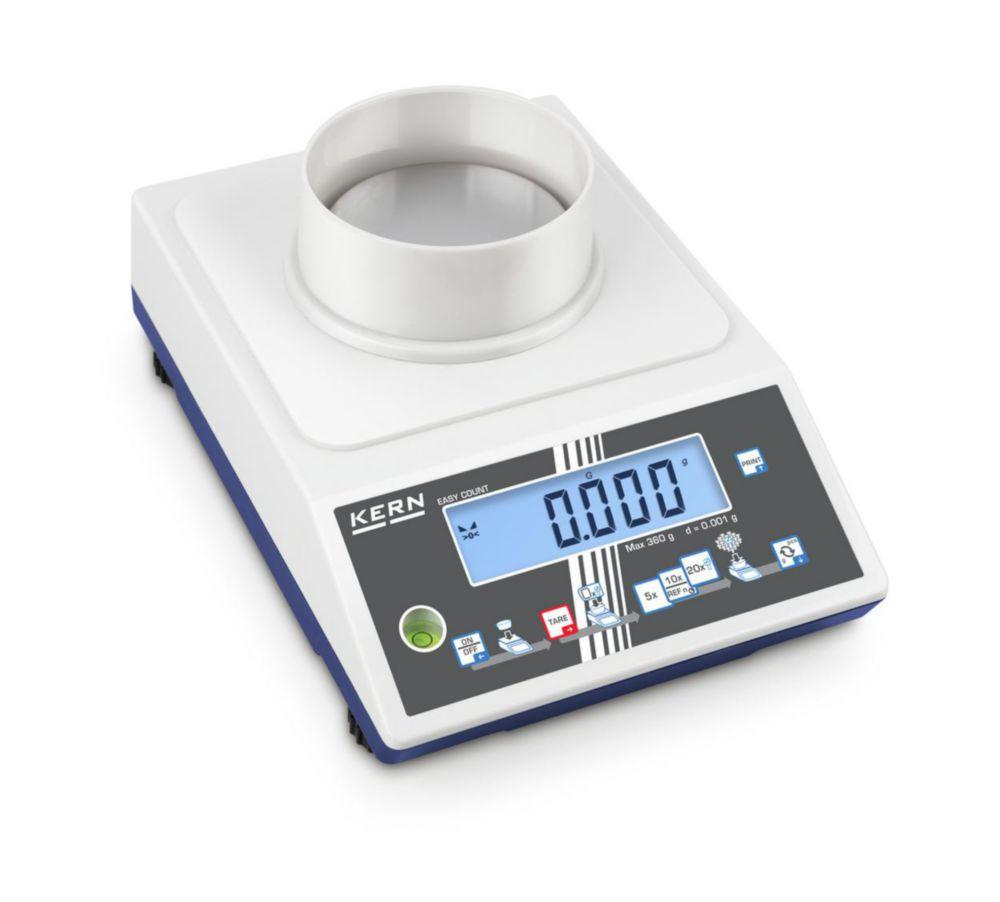 Kern Counting Balance CKE 360-3, 360 g / 1 mg, Weighing Pan Ø 81 mm