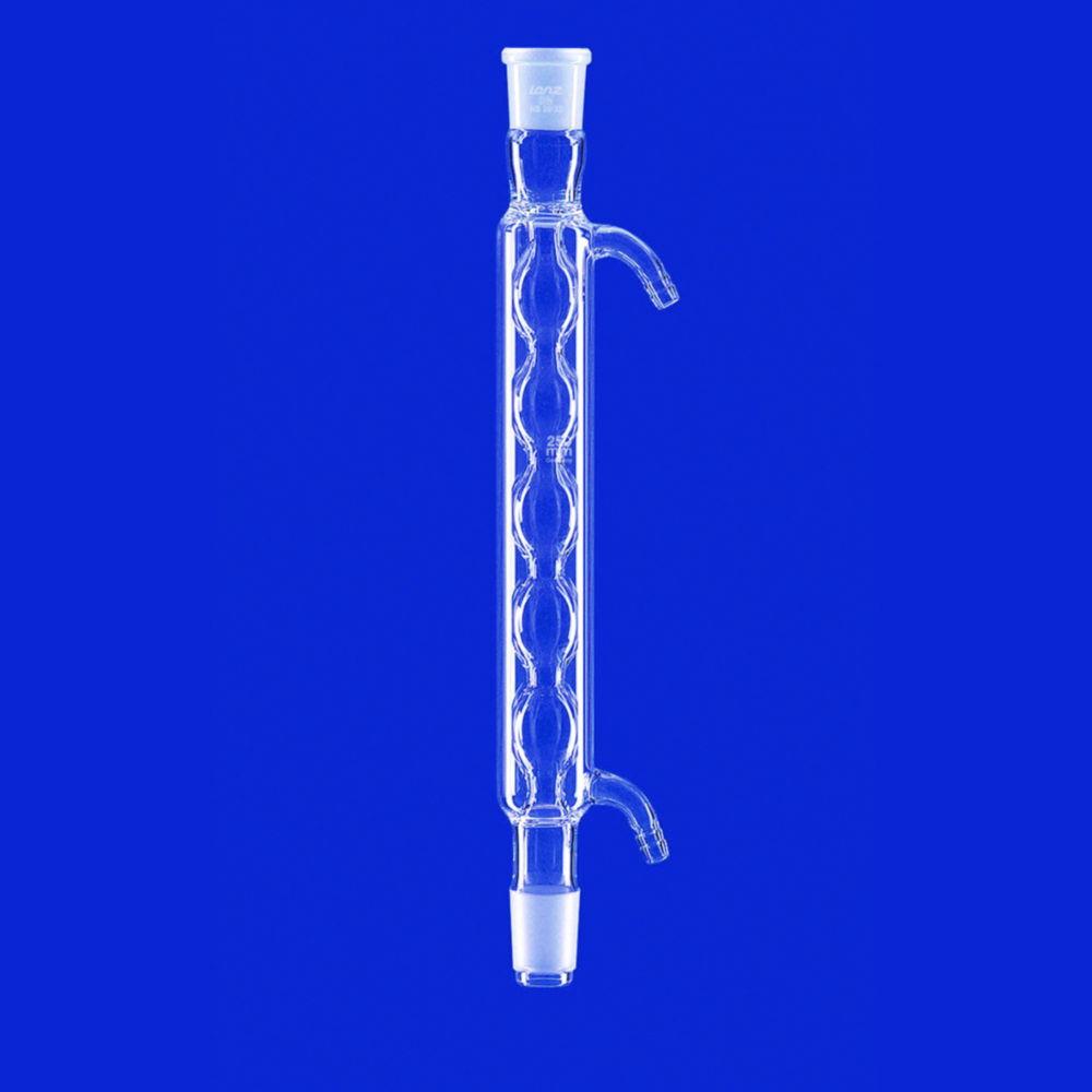 Lenz-Laborglas Allihn Condenser 500 mm, NS 29/32 Water Connection Olive

