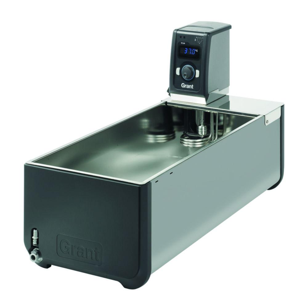 Grant Thermostatic Bath, 38 Litre, Digital Stainless Steel Tank, With Pump And Bridge Plate, Amb. +5…+120 °C