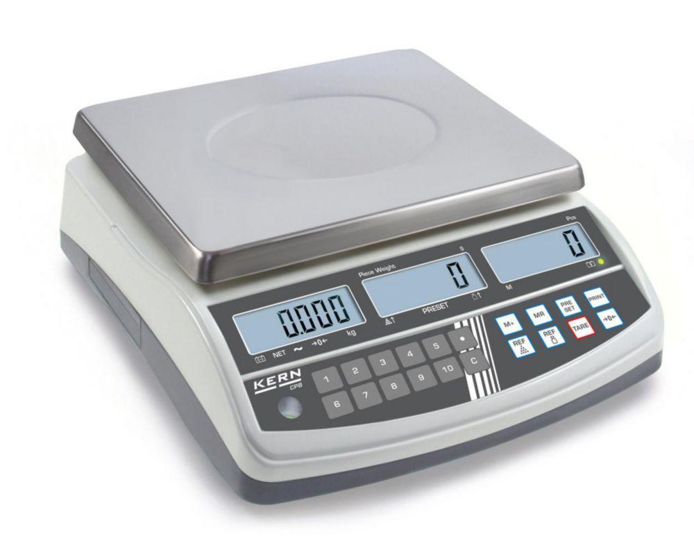 Kern Counting Balance CPB 6K0.1N, 6 kg / 0.1 g, Weighing Plate 295 x 225 mm