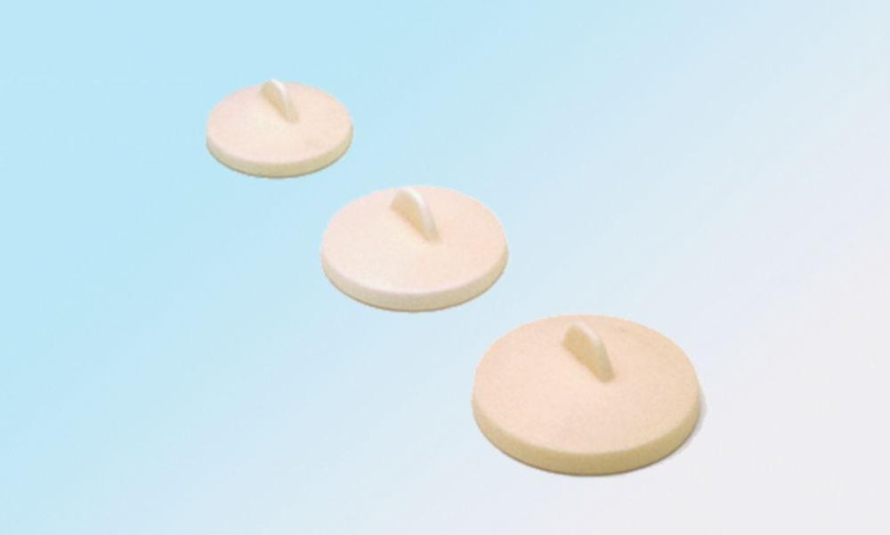 Haldenwanger Crucible Lid Ø46 mm, Alsint – Suitable for Crucible 9.250 403 Ø42 mm
