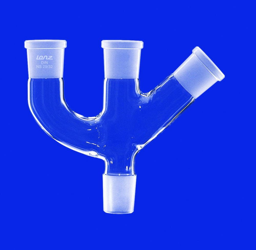 Lenz-Laborglas Multiple Adapters, 3 Necks, Socket NS 24/29 Cone NS 24/29

