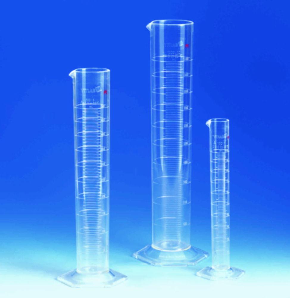 VITLAB Measuring Cylinder 25 ml, PMP