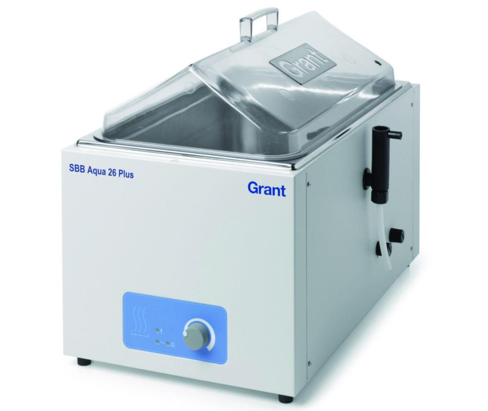 Grant Boiling Waterbath SBB AQUA 26 Plus 26 L, Set to 100°C Only, Includes Clear Lid and Base Tray
