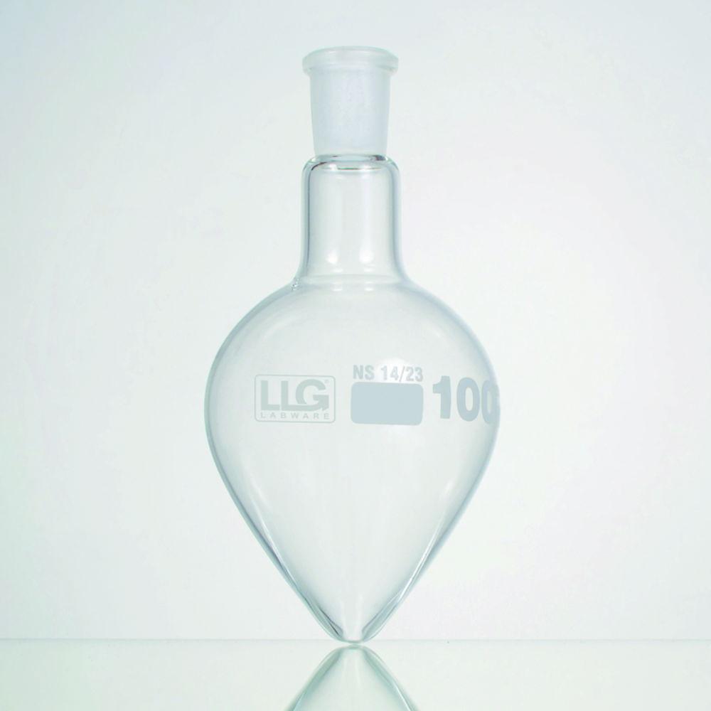 LLG Pear Shape Flask 50ml NS 29/32, Boro 3.3

