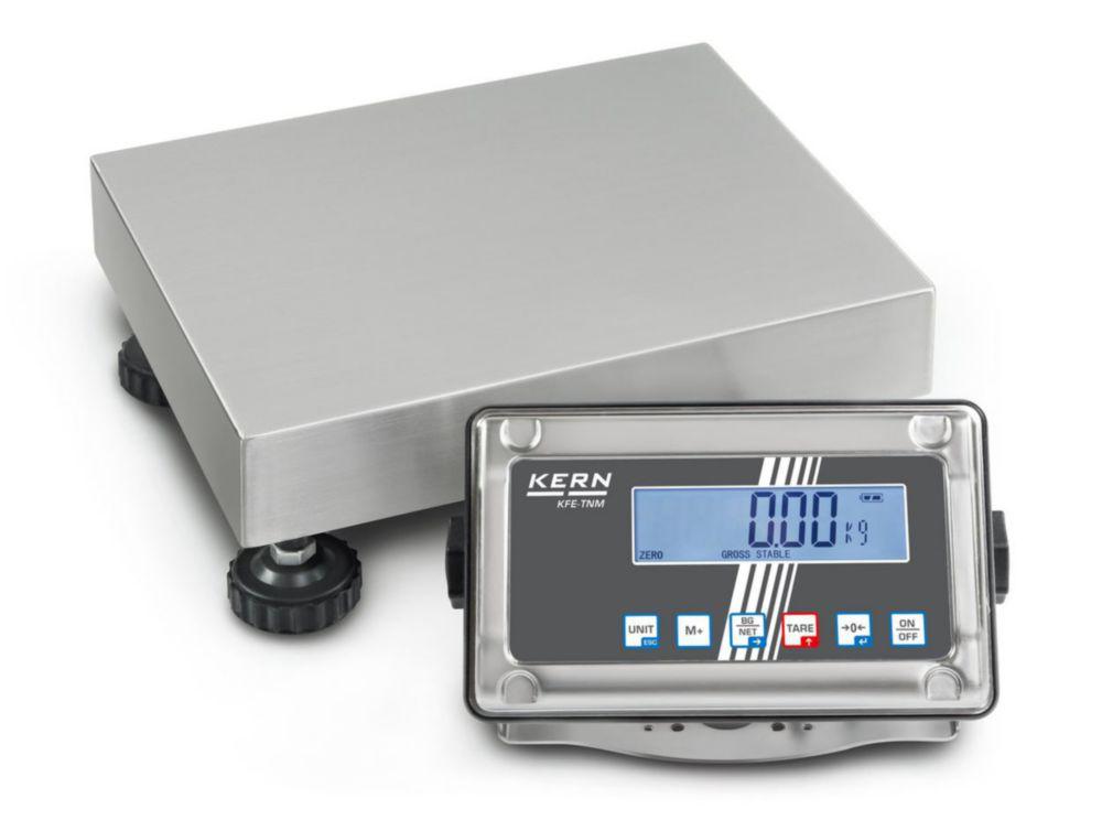 Kern Platform Balance SFE 30K-2 NM, 30 kg / 10 g, Calibratable Weighing Plate 300×240×100 mm