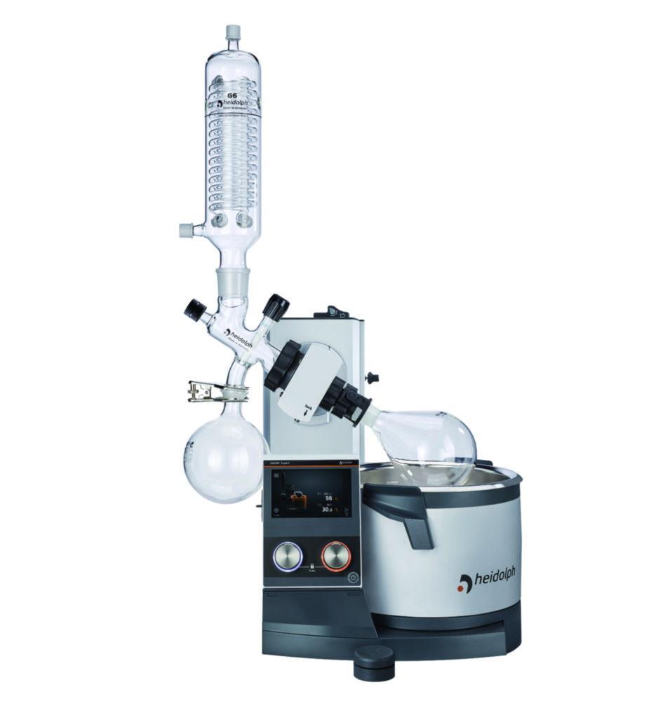 Heidolph Rotary Evaporator Hei-VAP Expert HL/G6B with Hand Lift, Plastic-Coated Glass Sets

