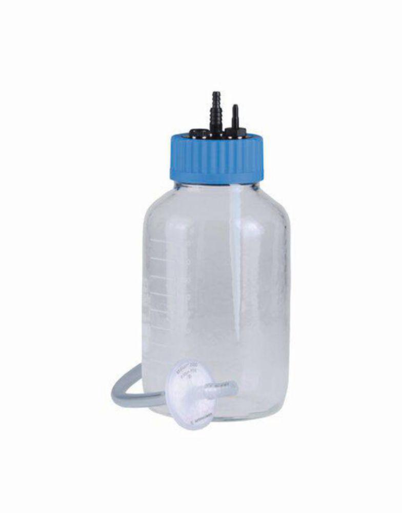 Vacuubrand Collection Bottle 2 L Glass Coated with Filters and Inlet

