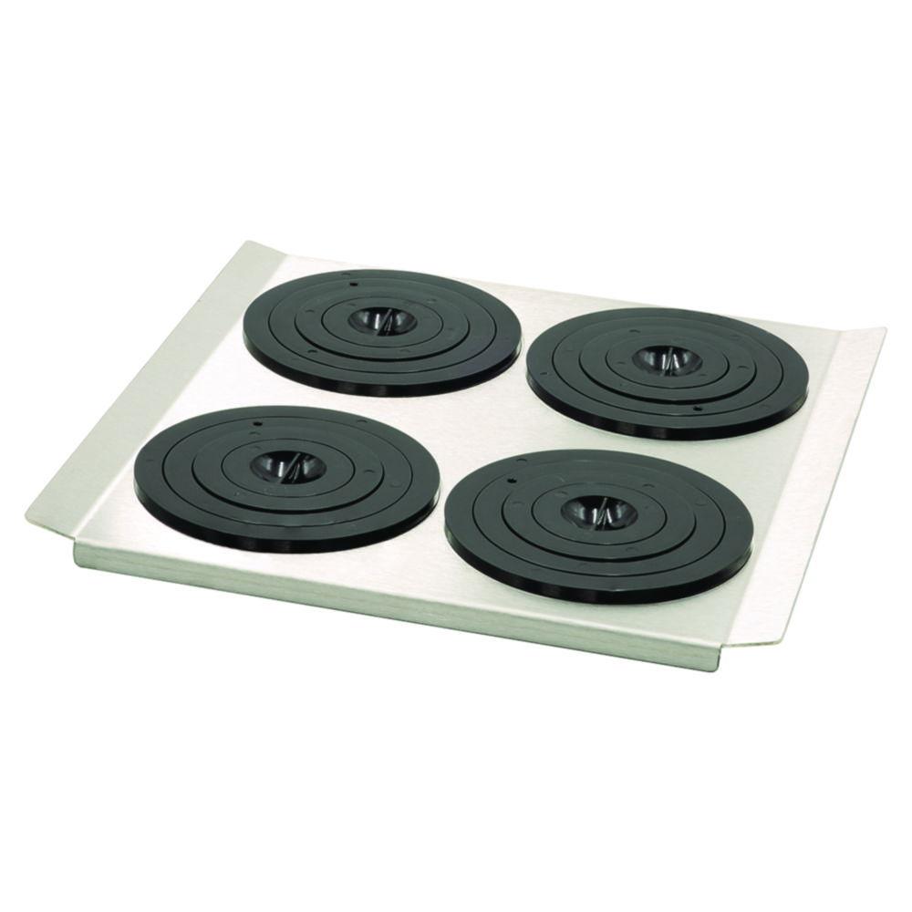 Julabo Flat Bath Cover with 4 Openings Ø 92 mm and Set of Rings for PURA 10