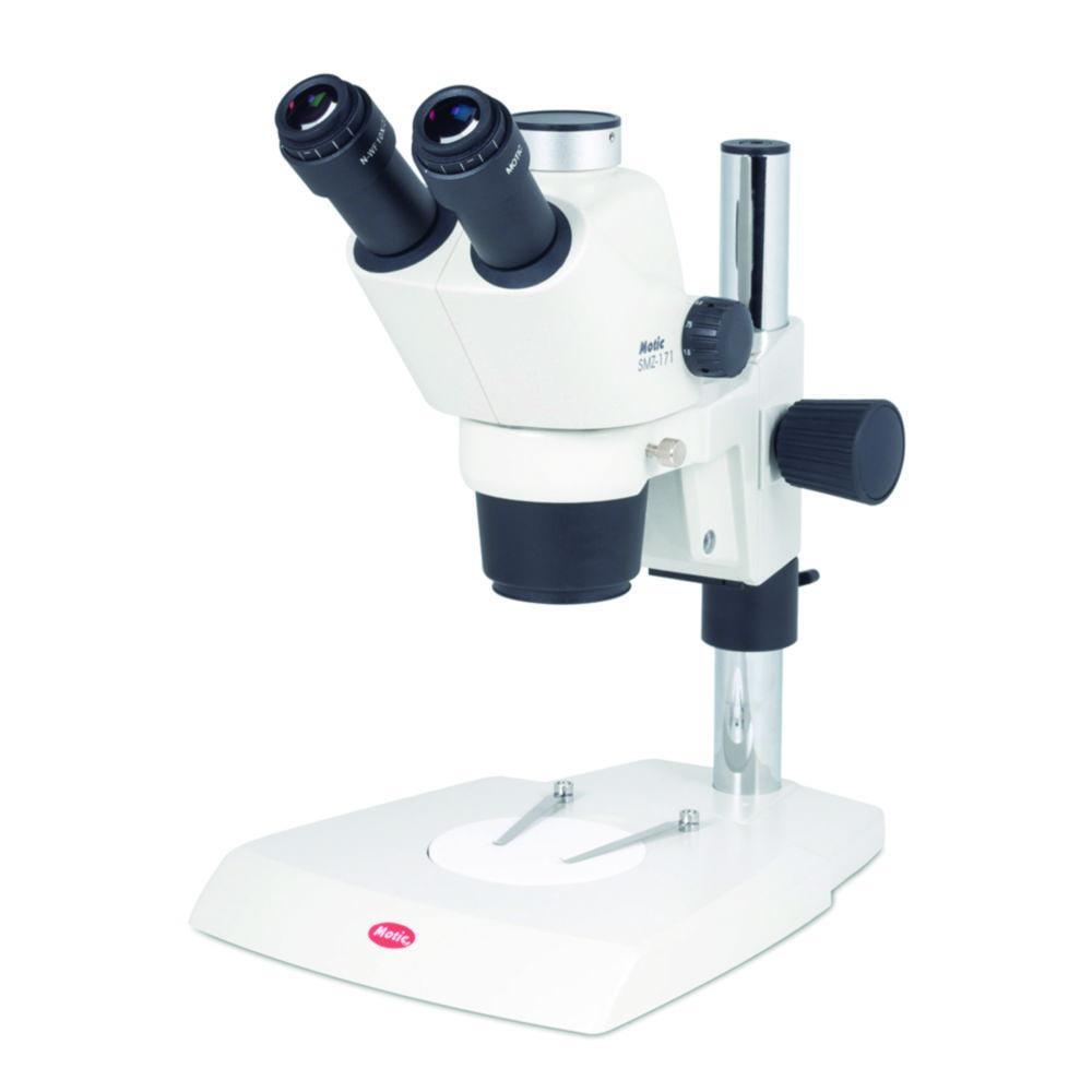 Motic Zoom Stereo Microscope SMZ-171-TP, Greenough Type, Trinocular Head 45° Inclined