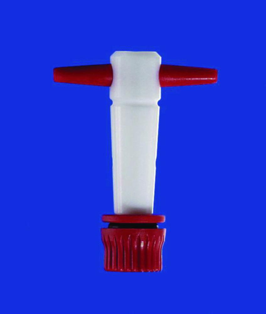 Lenz-Laborglas Spare Keys, NS 24, PTFE Bore 8 mm, for One-Way Plug Valve

