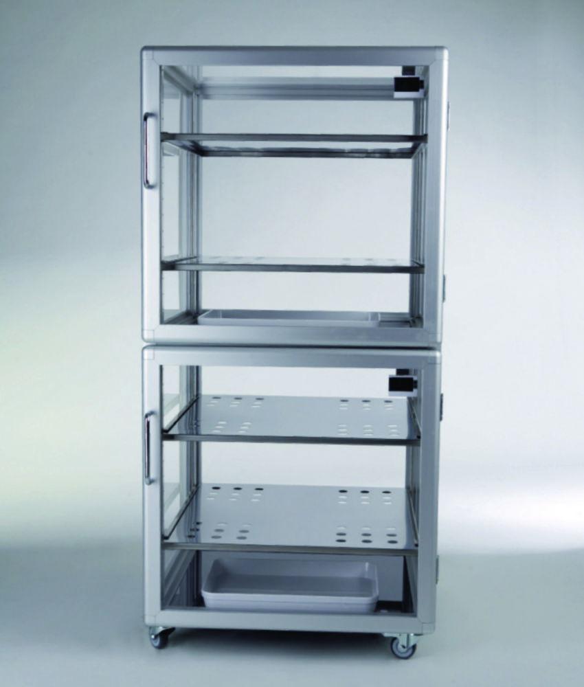 Bohlender Sicco Maxi 2 Desiccator Cabinet 560x580x1150mm, Glass-Clear Acrylic