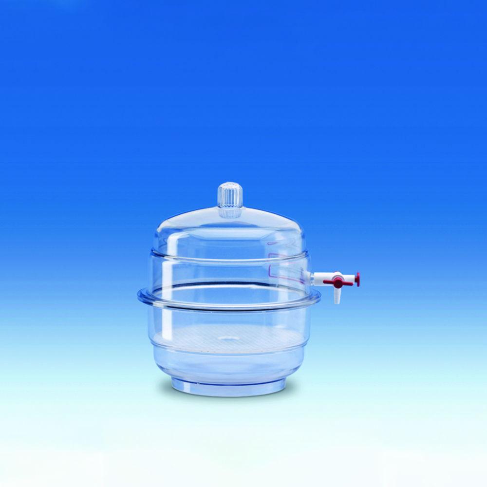 VITLAB Desiccator 273 mm PC/PC

